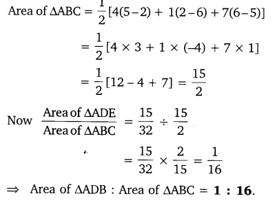 Ch 7 maths Class 10 NCERT Solutions Coordinate Ex 7.4 Q6.2