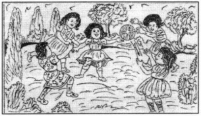 Class 10 Sanskrit Grammar Book Solutions चित्राधारितम् वर्णनम् 7