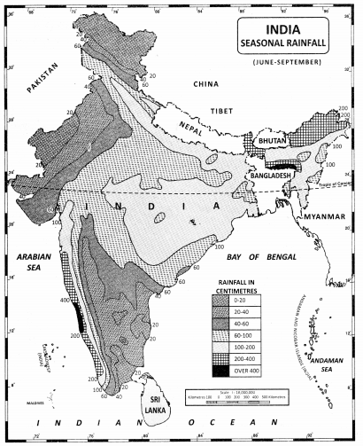 Class 11 Geography NCERT Solutions Chapter 4 Climate Map Skills Q6