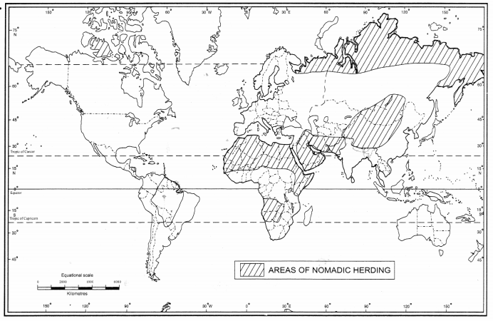 Class 12 Geography NCERT Solutions Chapter 5 Primary Activities Map Based Questions Q2