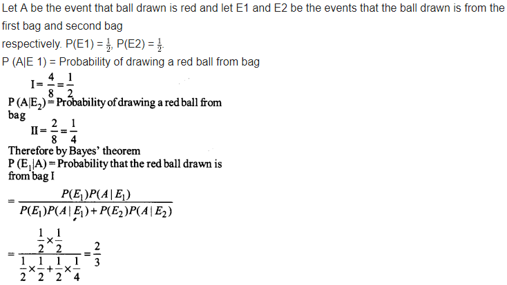 Class 12 Maths NCERT Solutions Chapter 13 Probability Ex 13.3 Q 2