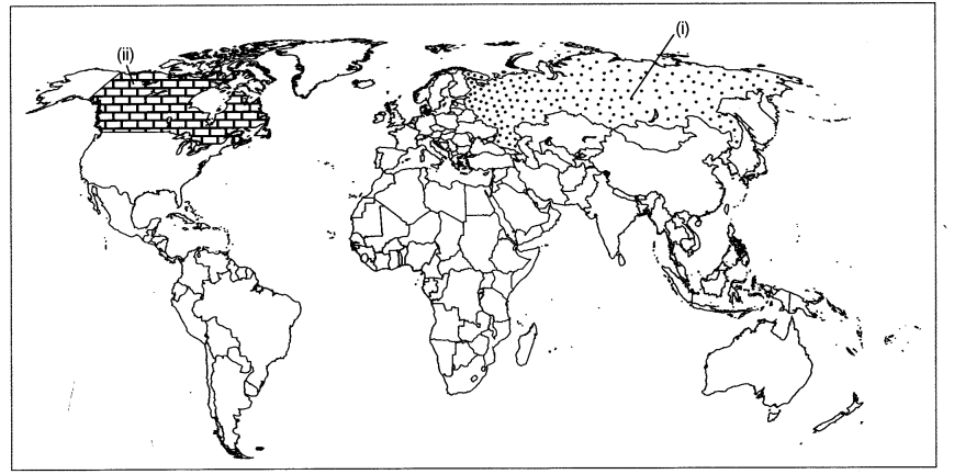 Class 9 History Map Work Chapter 2 Socialism in Europe and the Russian Revolution Q3.1
