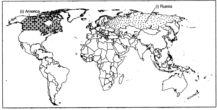 Class 9 History Map Work Chapter 2 Socialism in Europe and the Russian Revolution a3.1