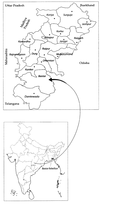 Class-9-History-Map-Work-Chapter-4-Forest-Society-and-Colonialism-0