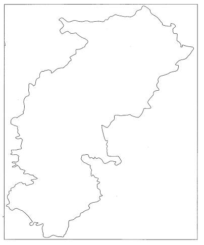 Class 9 History Map Work Chapter 4 Forest Society and Colonialism 1.1