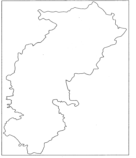 Class 9 History Map Work Chapter 4 Forest Society and Colonialism 2.1