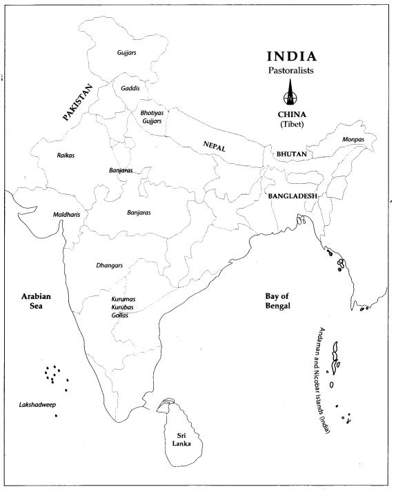 Class-9-History-Map-Work-Chapter-5-Pastoralists-in-the-Modern-0