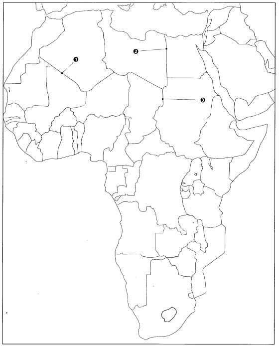Class 9 History Map Work Chapter 5 Pastoralists in the Modern 5.1