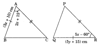 Congruence of Triangles Class 7 Extra Questions Maths Chapter 7