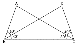 Congruence of Triangles Class 7 Extra Questions Maths Chapter 7