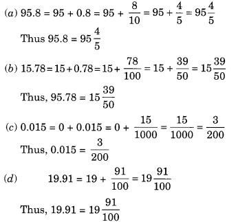 Decimals Class 6 Extra Questions Maths Chapter 8