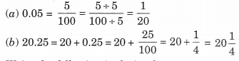 Decimals Class 6 Extra Questions Maths Chapter 8