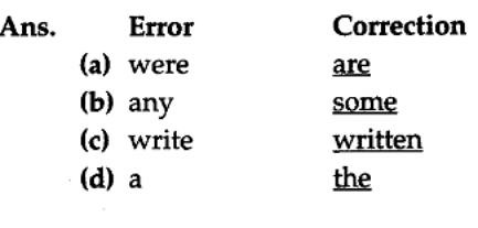 Editing Exercises for Class 10 CBSE with Answers 14