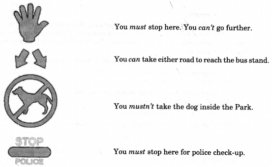 English Workbook Class 9 Solutions Unit 4 Modals Q8.2