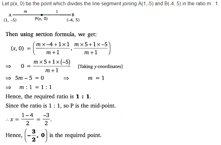 Exercise 7.2 Class 10 Coordinate Geometry Maths NCERT Solutions PDF Download Q5