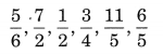 Fractions Class 6 Extra Questions Maths Chapter 7