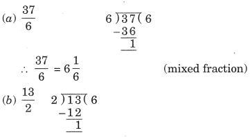 Fractions Class 6 Extra Questions Maths Chapter 7