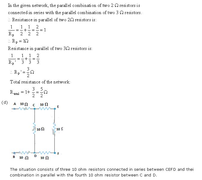 Frank ICSE Class 10 Physics Solutions Current Electricity 56