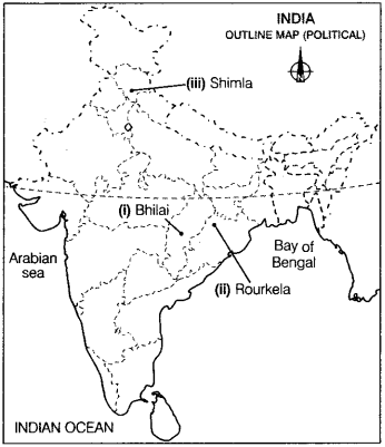 Geography Class 12 Important Questions Chapter 18 Manufacturing Industries 5