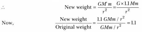 Gravitation Class 9 Extra Questions Science Chapter 10 6
