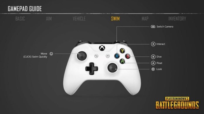 How to Swim in PUBG on Xbox One
