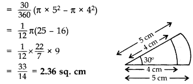Important Questions for Class 10 Maths Chapter 12 Areas Related to Circles 4