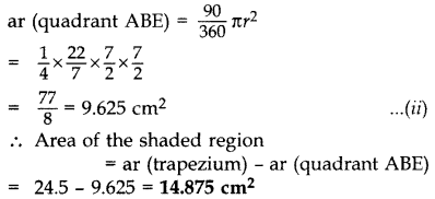 Important Questions for Class 10 Maths Chapter 12 Areas Related to Circles 46