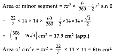Important Questions for Class 10 Maths Chapter 12 Areas Related to Circles 47
