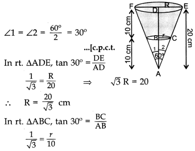 Important Questions for Class 10 Maths Chapter 13 Surface Areas and Volumes 25