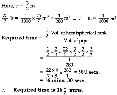 Important Questions for Class 10 Maths Chapter 13 Surface Areas and Volumes 57