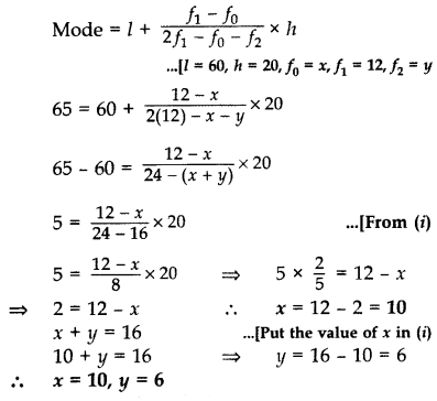 Important Questions for Class 10 Maths Chapter 14 Statistics 97