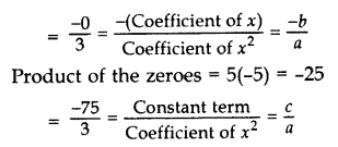Important Questions for Class 10 Maths Chapter 2 Polynomials 7