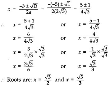 Important Questions for Class 10 Maths Chapter 4 Quadratic Equations 11