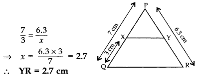 Important Questions for Class 10 Maths Chapter 6 Triangles 11