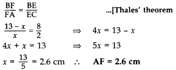 Important Questions for Class 10 Maths Chapter 6 Triangles 16