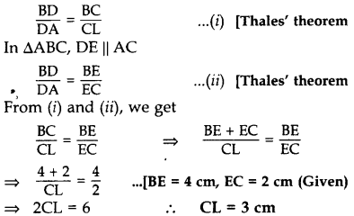 Important Questions for Class 10 Maths Chapter 6 Triangles 29