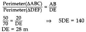 Important Questions for Class 10 Maths Chapter 6 Triangles 36