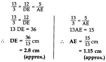 Important Questions for Class 10 Maths Chapter 6 Triangles 54