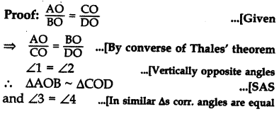 Important Questions for Class 10 Maths Chapter 6 Triangles 59