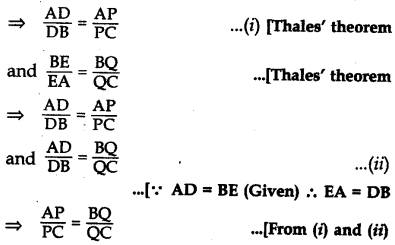 Important Questions for Class 10 Maths Chapter 6 Triangles 62