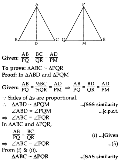 Important Questions for Class 10 Maths Chapter 6 Triangles 69