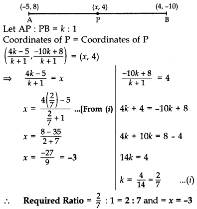 Important Questions for Class 10 Maths Chapter 7 Coordinate Geometry 46