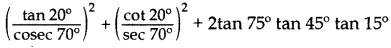 Important Questions for Class 10 Maths Chapter 8 Introduction to Trigonometry 22
