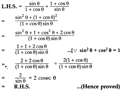 Important Questions for Class 10 Maths Chapter 8 Introduction to Trigonometry 35
