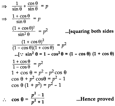 Important Questions for Class 10 Maths Chapter 8 Introduction to Trigonometry 55