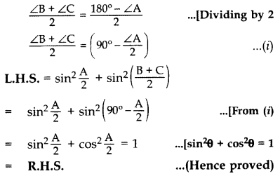 Important Questions for Class 10 Maths Chapter 8 Introduction to Trigonometry 60