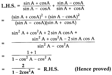 Important Questions for Class 10 Maths Chapter 8 Introduction to Trigonometry 67