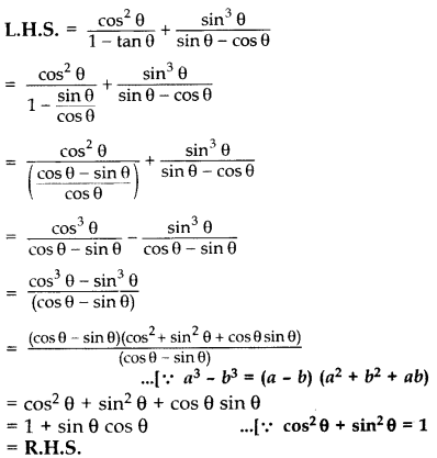 Important Questions for Class 10 Maths Chapter 8 Introduction to Trigonometry 70