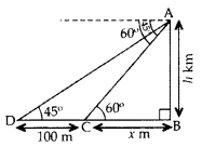 Important Questions for Class 10 Maths Chapter 9 Some Applications of Trigonometry 31