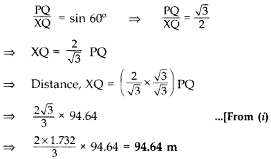 Important Questions for Class 10 Maths Chapter 9 Some Applications of Trigonometry 63